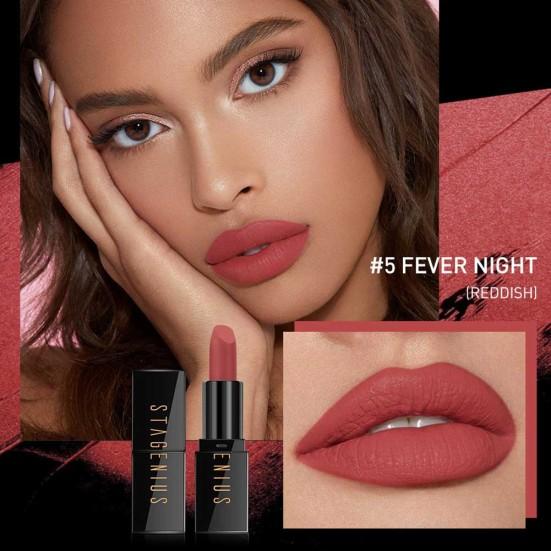 STAGENIUS Matt Feuchtigkeitsspendend Lang Anhaltend Nicht Klebend Lippenstift Lipgloss Kosmetik