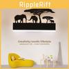 Creative Elephant Elk Silhouette Design Wall Lights For Bedroom Corridor And