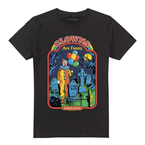 Steven Rhodes Unisex Adult Clowns Are Funny T-Shirt