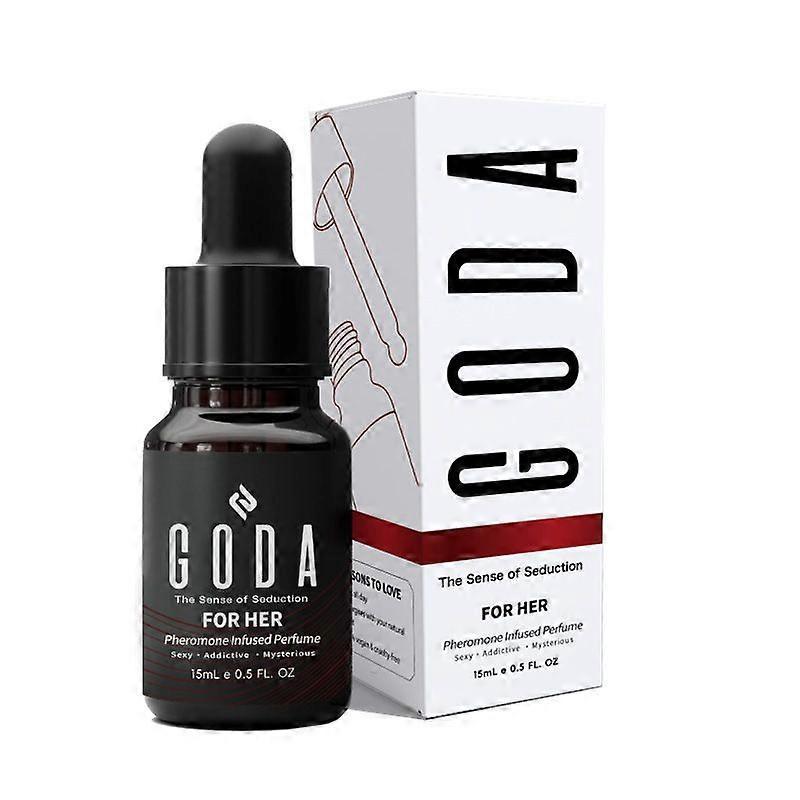 3X GODA Für Sie Pheromon-Parfüm für Damen Langanhaltend mit Jasmin und Rose