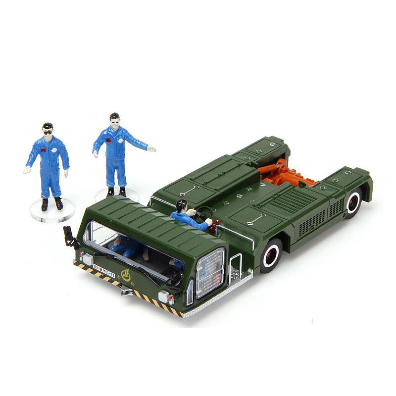 Alloy Fighter Jet Tow Truck Static Model