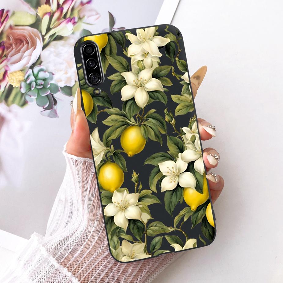 For Samsung Galaxy A90 5G Case SM-A908B Luxury Flowers Butterfly Painted Cover Soft Slim Phone Case For Samsung A90 A 90 5G Bags