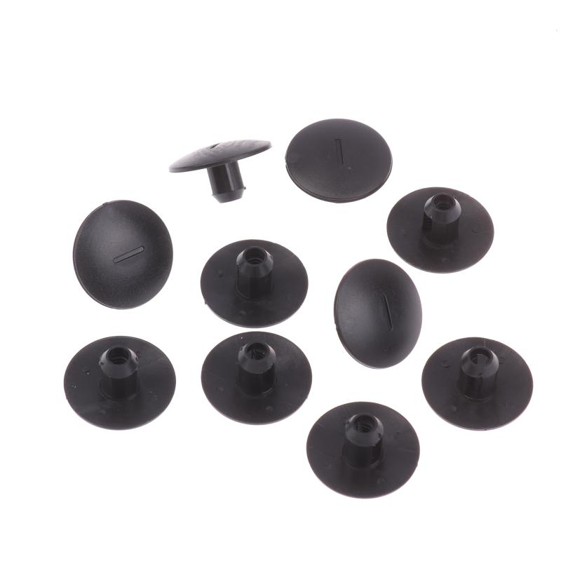 10 stk Bil Stripete Teppestropp Klips Klemme Plastfeste For Peugeot 408 307 206 For Citroen C5 C2 For Renault Trafic
