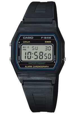 Ρολόι Casio Collection F-84W-1QJH Ανδρικό Μαύρο