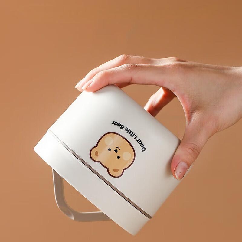 Hongpa Bear Microwaveable Lunch Box Set