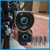 For QJMOTOR SRV600 Motorcycle Exhaust Muffler  Plug Noise Reduction Baffle Mod Parts
