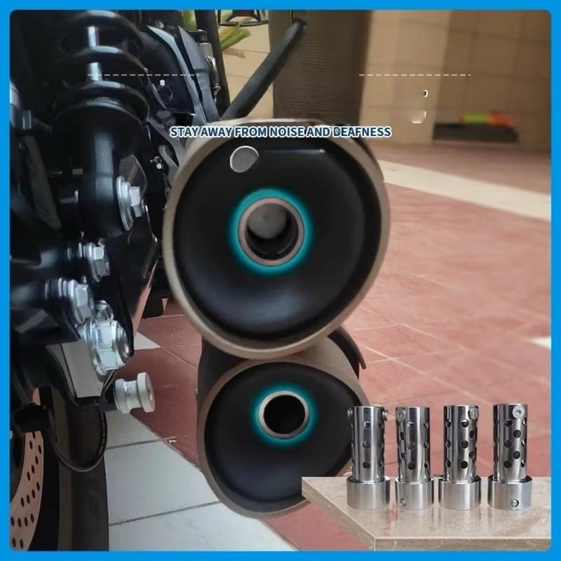 For QJMOTOR SRV600 Motorcycle Exhaust Muffler Plug Noise Reduction Baffle Mod Parts