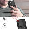 Case - Booling - for Samsung Galaxy S22 - Black - Shockproof - 360° Rotating Kickstand