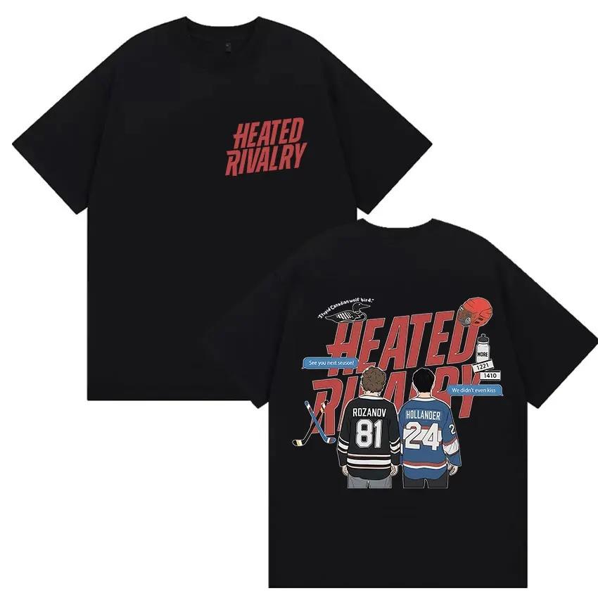 

Shane Hollander 24 Ilya Rozanov 81 Movie Heated Rivalry Vintage Graphic 2026 Summer Men Womens Cotton Oversized Tshirt 4XL