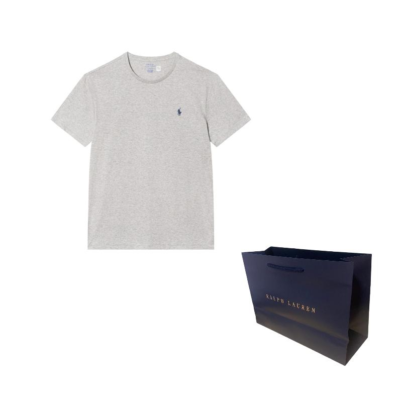 Polo Ralph Lauren Crewneck T-Shirt mit gesticktem Logo 710707087-006