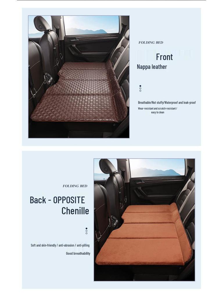 Rear Seat Sleeping Mat for BMW 3, 5 Series, and X1-X5 Models