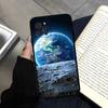 Earth Stars Space Phone Case For IPhone 16 15 14 13 12 Mini 11 Pro XS Max X XR SE 6 7 8 Plus Soft Silicone Cover