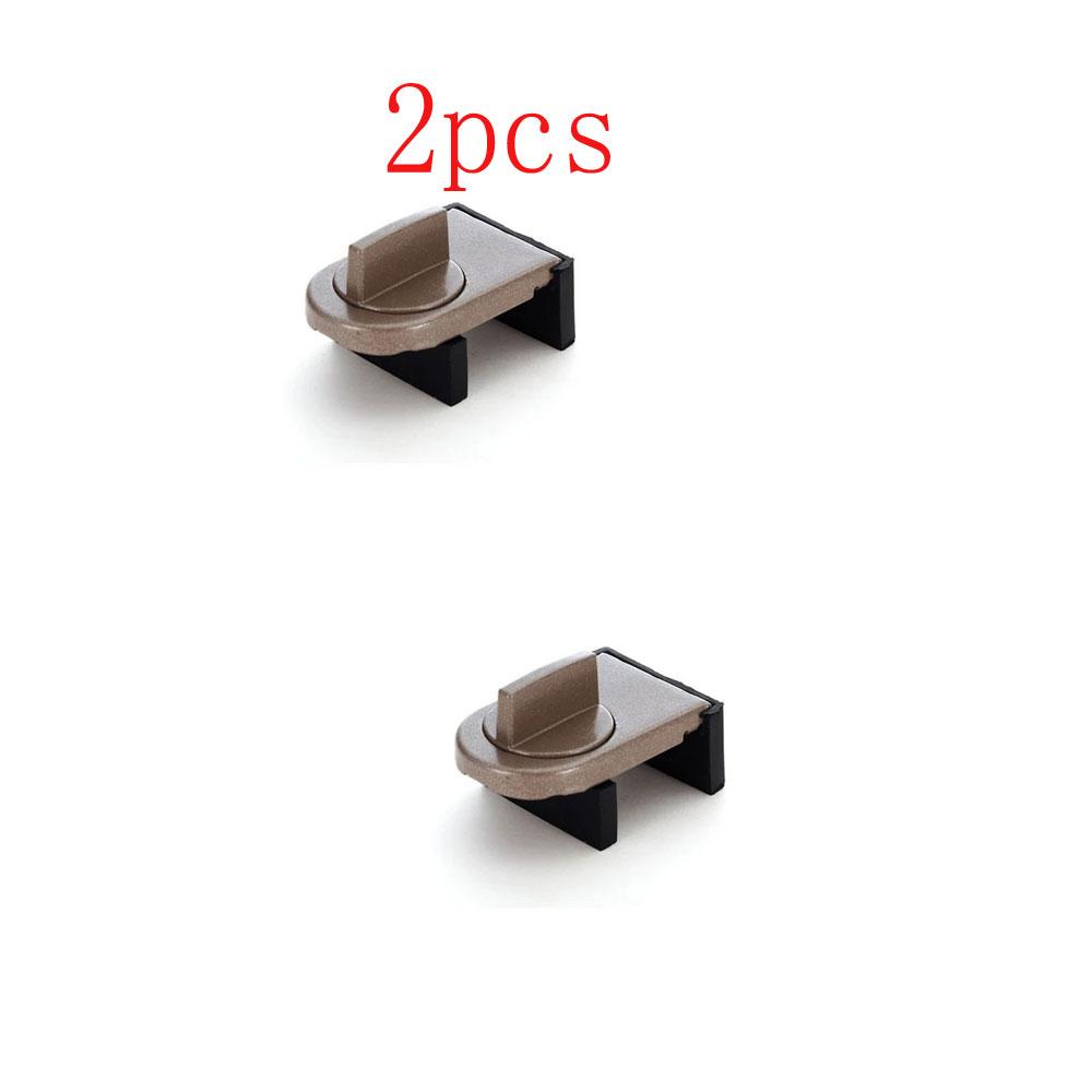 Aluminum Alloy Sliding Door And Window Panel Safety Lock Adjustable Security Door Locks Anti-theft Protection Lock Household Safety Latches