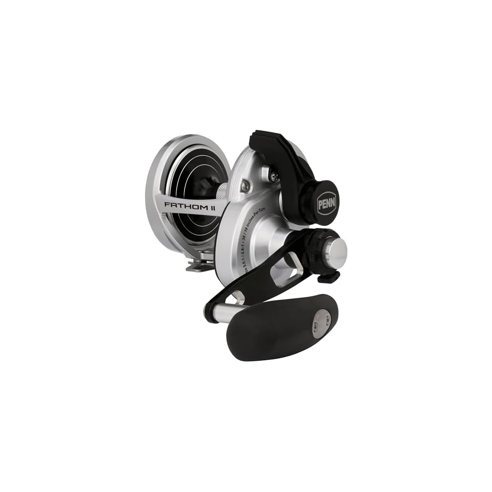 Penn Fathom II Lever Drag 2-Speed Fishing Reel 30LD2LH with Box