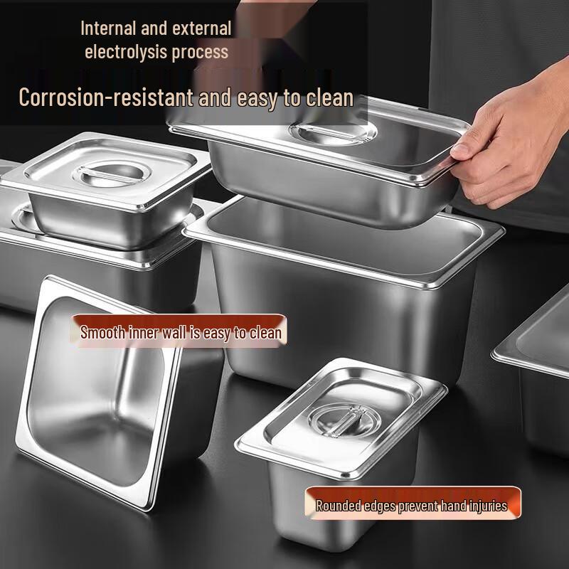 304 Stainless Steel GN 1/1 Buffet Pan