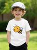 Nuovi Animali T-shirt a Maniche Corte Ape Carina Stampa 3D Abbigliamento Casual Comfort T-shirt per Esterni T-shirt Asciugatura Rapida per Bambini