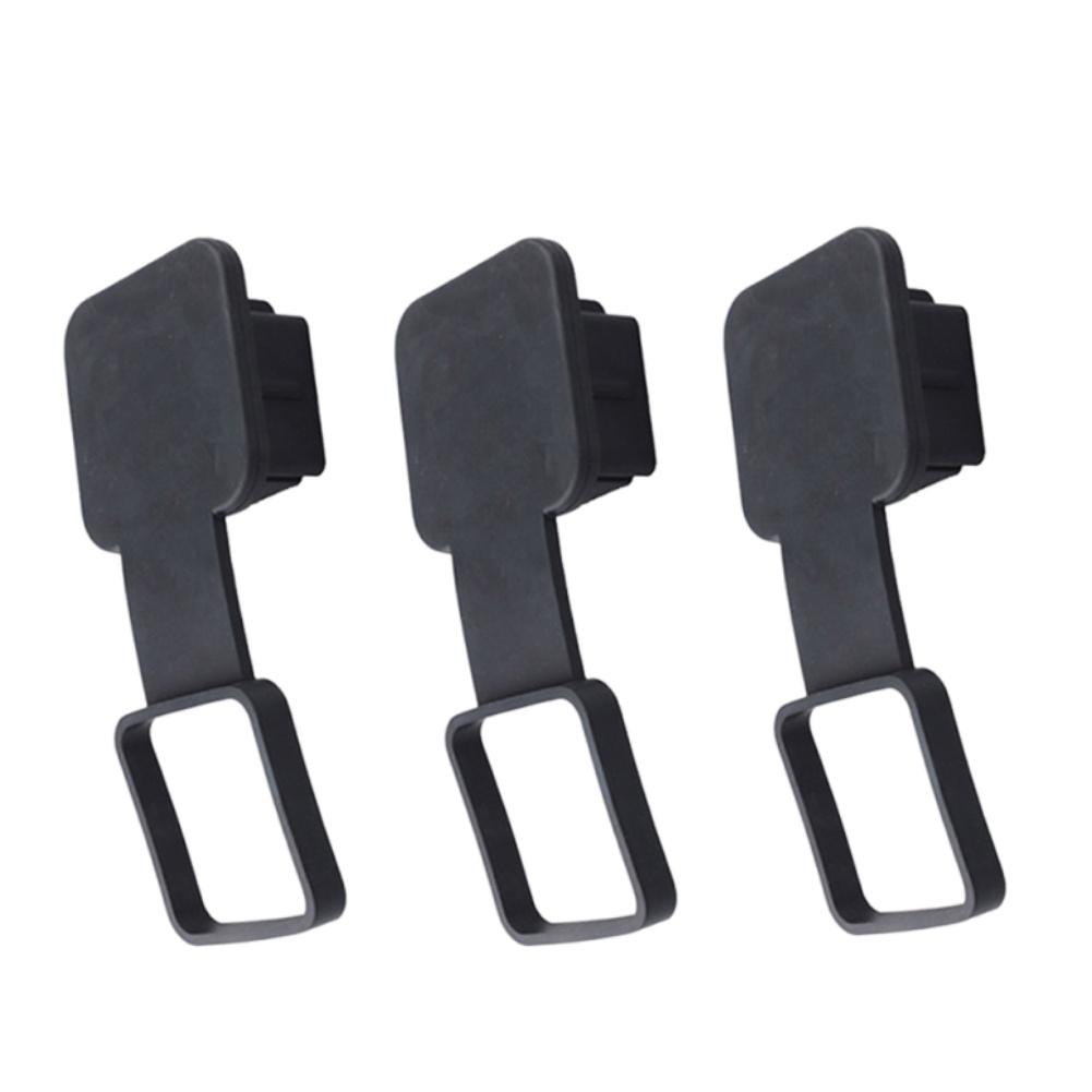 

Tow Plug Tube Cap Protector Waterproof Trailer Hitch Cover Dustproof 2 Inch Receiver Auto Square Plug Tow Hook Cover