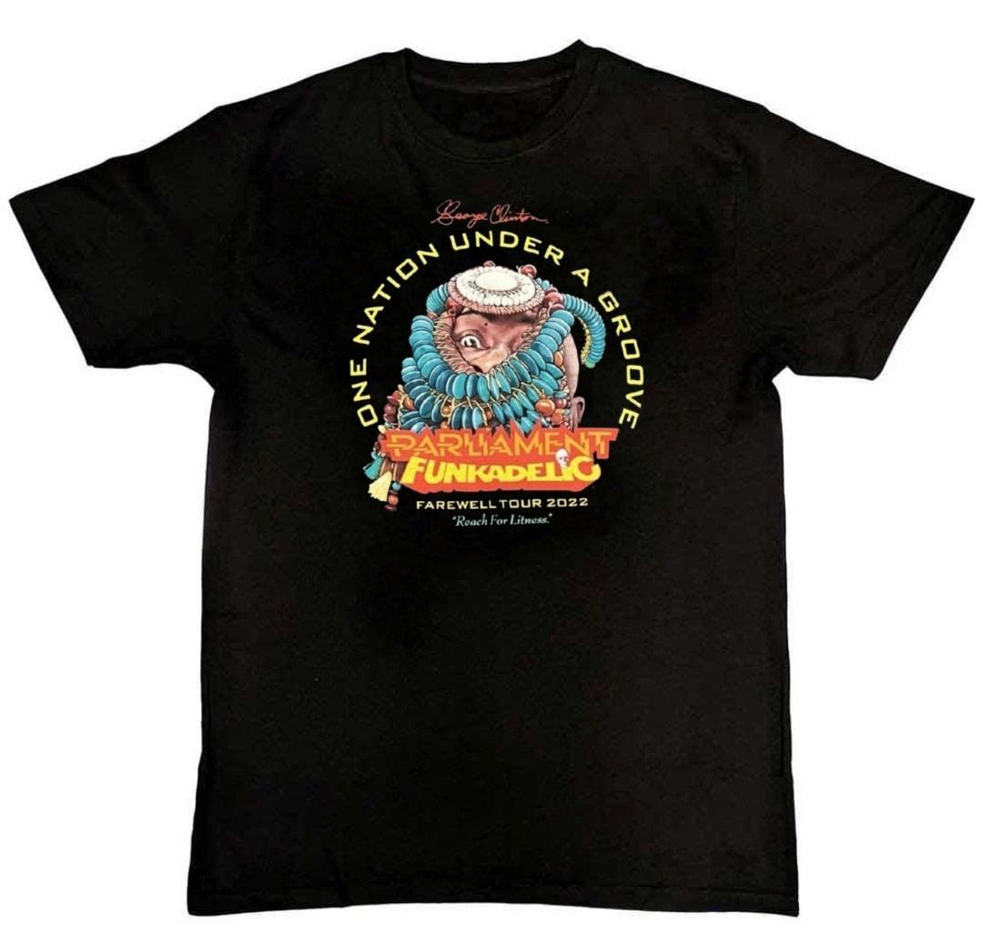 Футболка George Clinton Parliament Funkadelic прощальный тур XXL