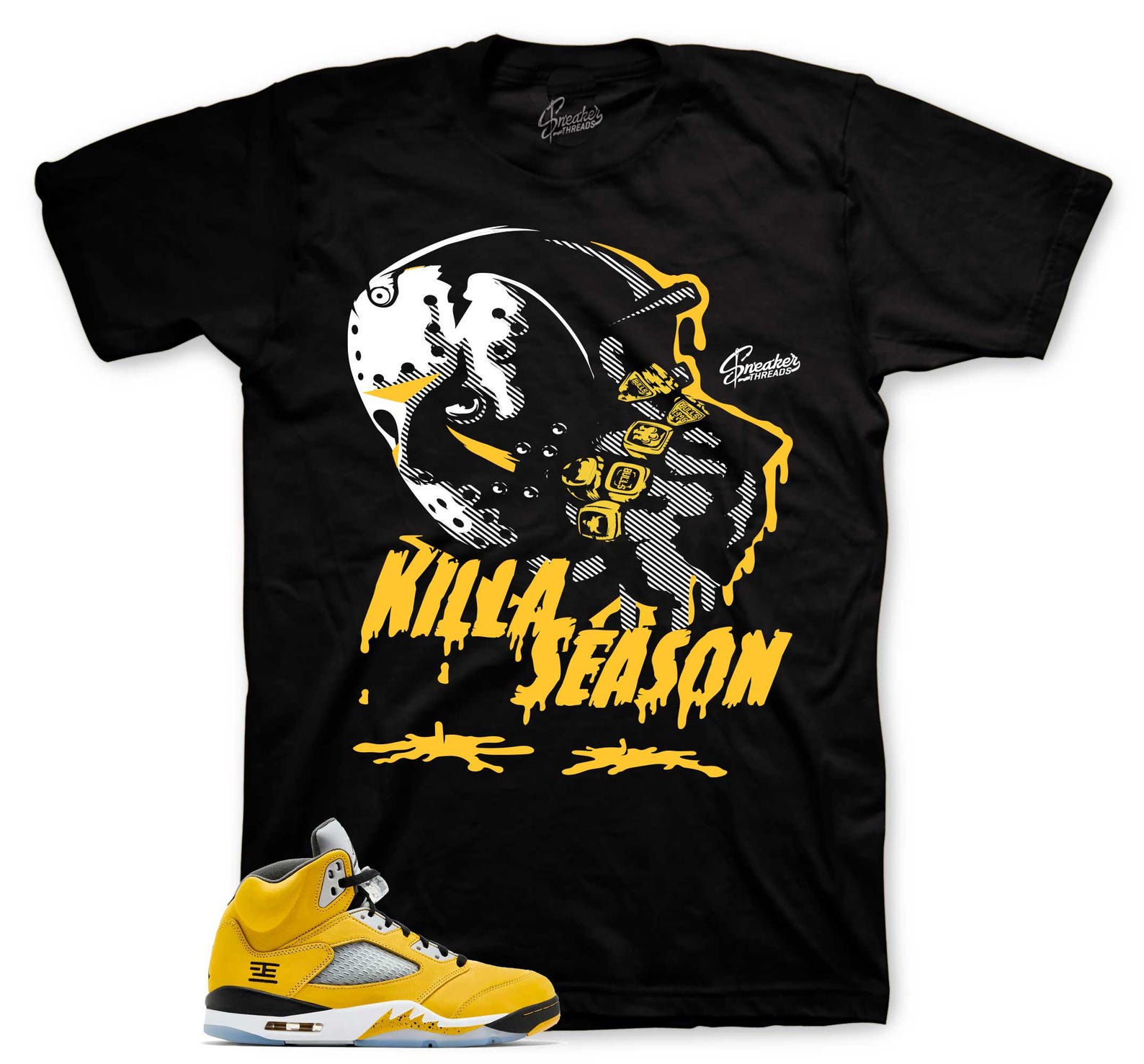 Shirt To Match Retro 5 Tokyo AJ5 Tokyo - Killa Season Sneaker Tees S