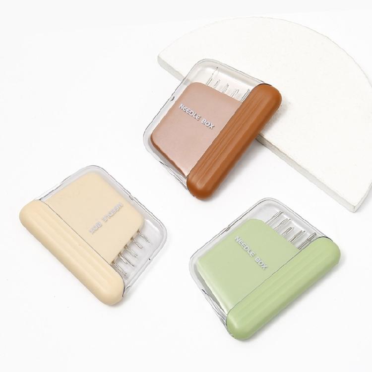 10Pcs Stainless Steel Sewing Needle with Magnetic Needle Holder Storage Case for Quilting Needlework Crafting