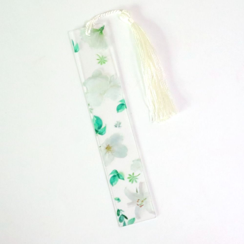 Vintage Book Page Marker Transparent Bookmarks Crafts Acrylic Reading Bookmark  Graduation Gift