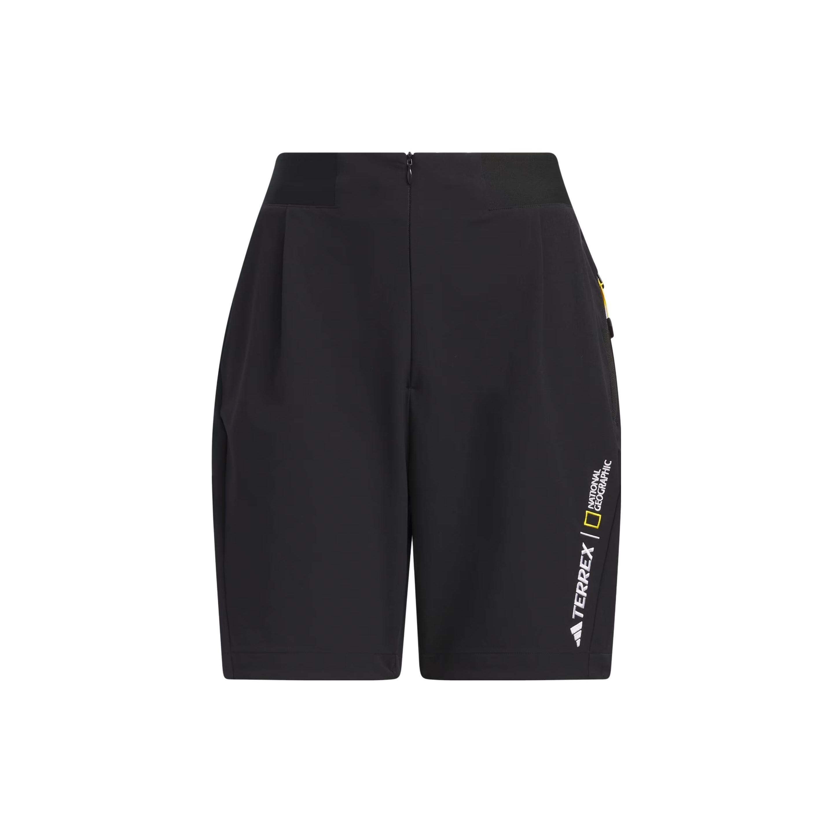 (WMNS) adidas National Geographic Shorts Asia Sizing  Black  Women s HY4696 M