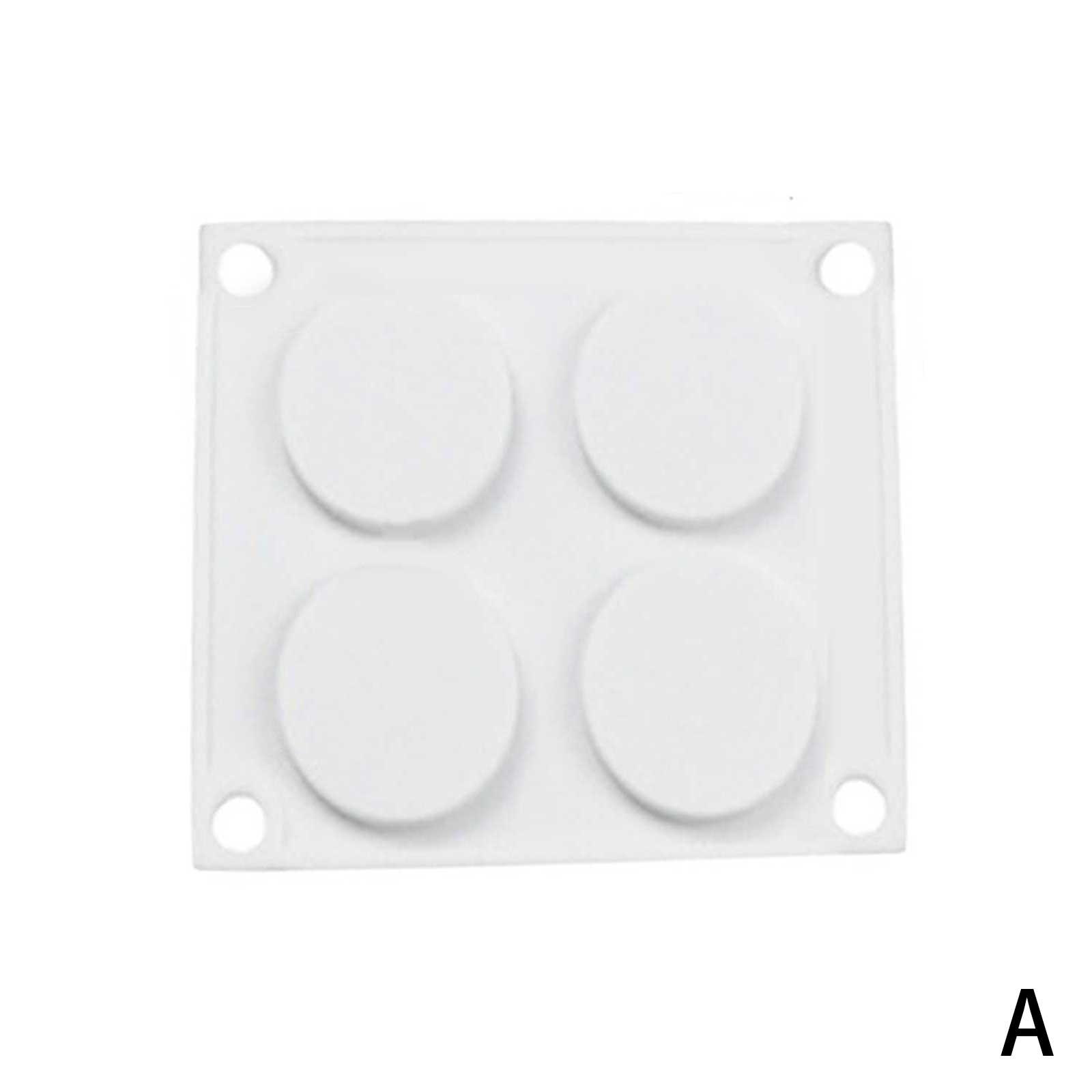 

Силиконовая подкладка для штампа восковой печати/формы для коврика, 4/12/24-гнездная восковая подкладка для подарка, запечатывание штампа для скрапбукинга T8T9 white-4 even discs