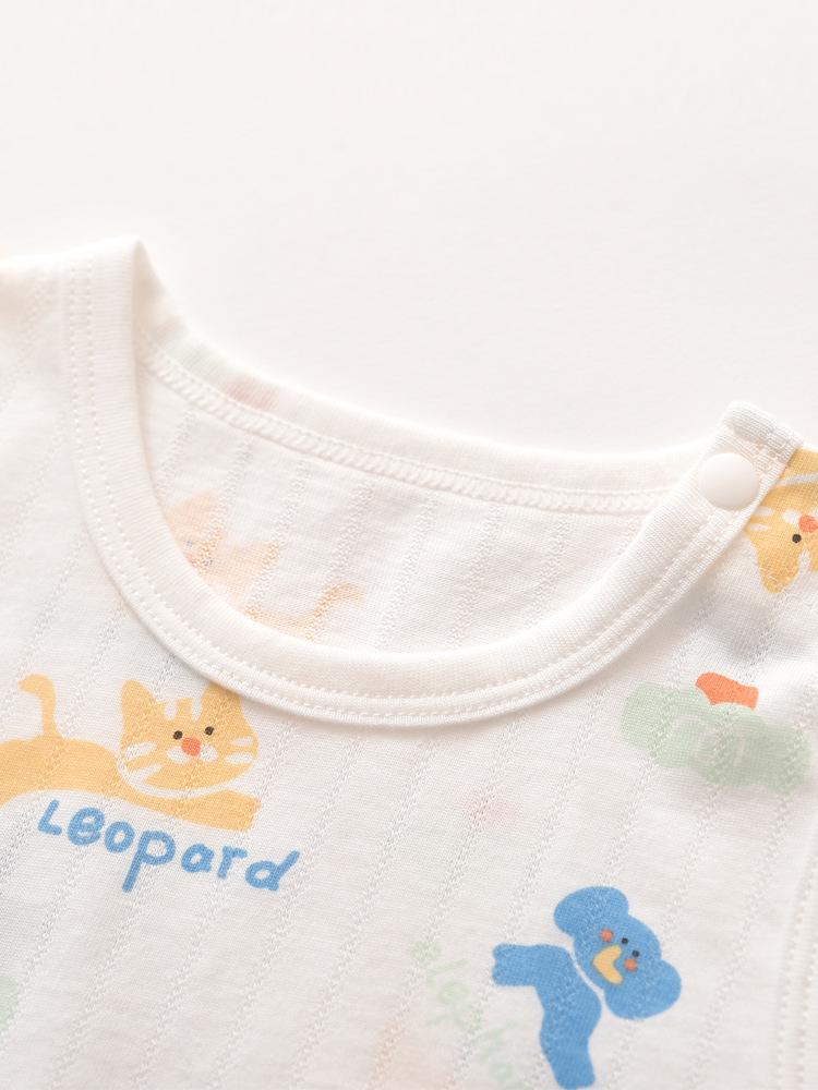 Newborn Cotton Sleeveless Baby Vest: Summer Base Layer & Belly Protector