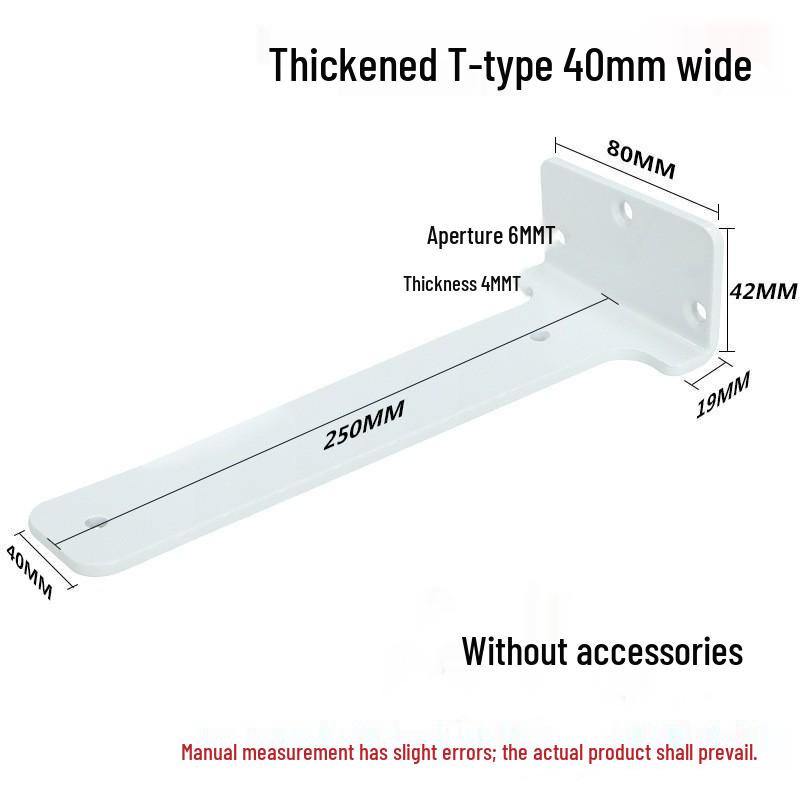 Soporte Triangular de Pared Invisible para Estantes de Escritorio o Mueble de TV