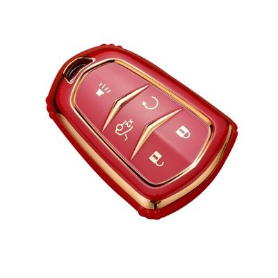 Θήκη Κλειδιού SANRILY, Έξυπνη Θήκη Κλειδιού, Κάλυμμα Κλειδιού, Για Cadillac, Escalade, ESV, XTS ATS,