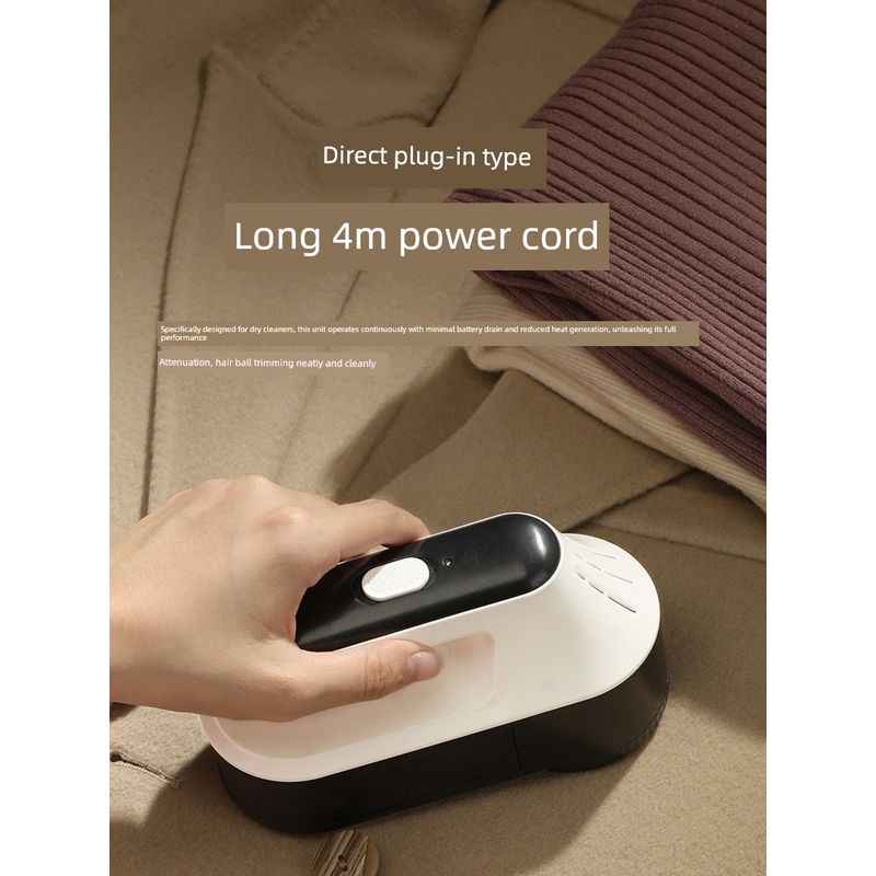 Plug-In High-Power Lint Remover, Specialized for Dry Cleaning Shops, Lint Removal Tool, Fabric Shaver for Clothes