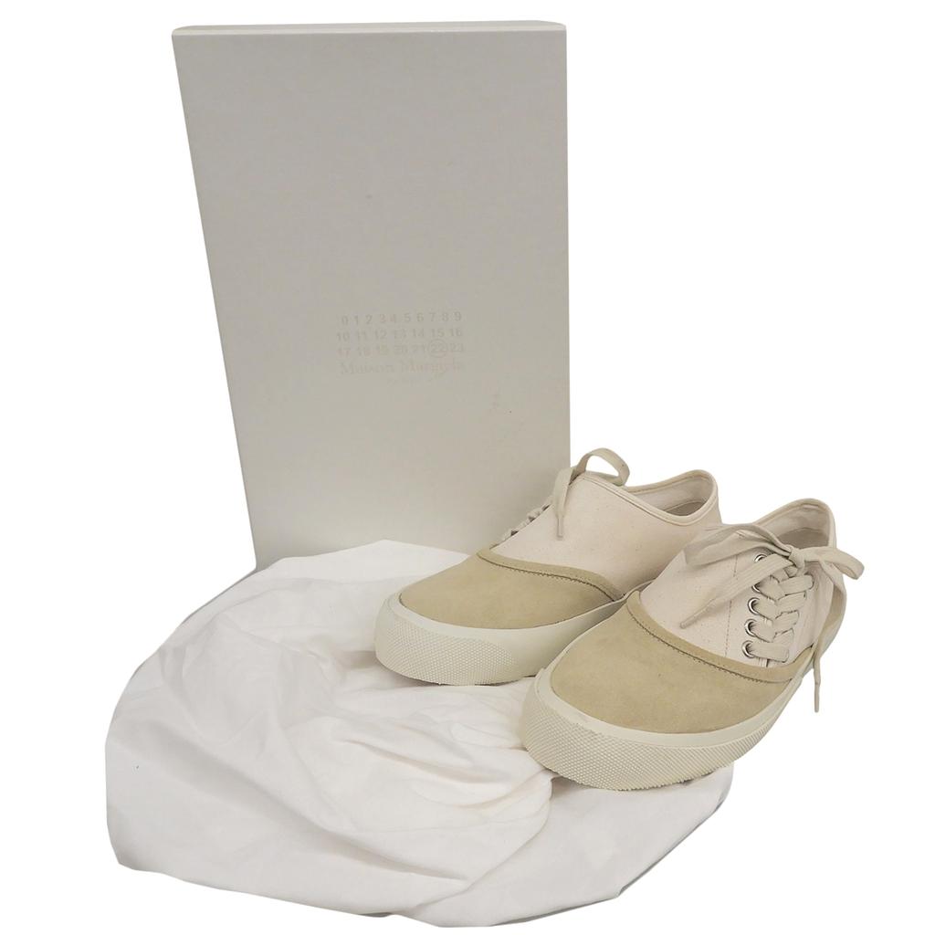 Pristine Maison Margiela sneakers beige canvas Women 39 S37WS0498 Used