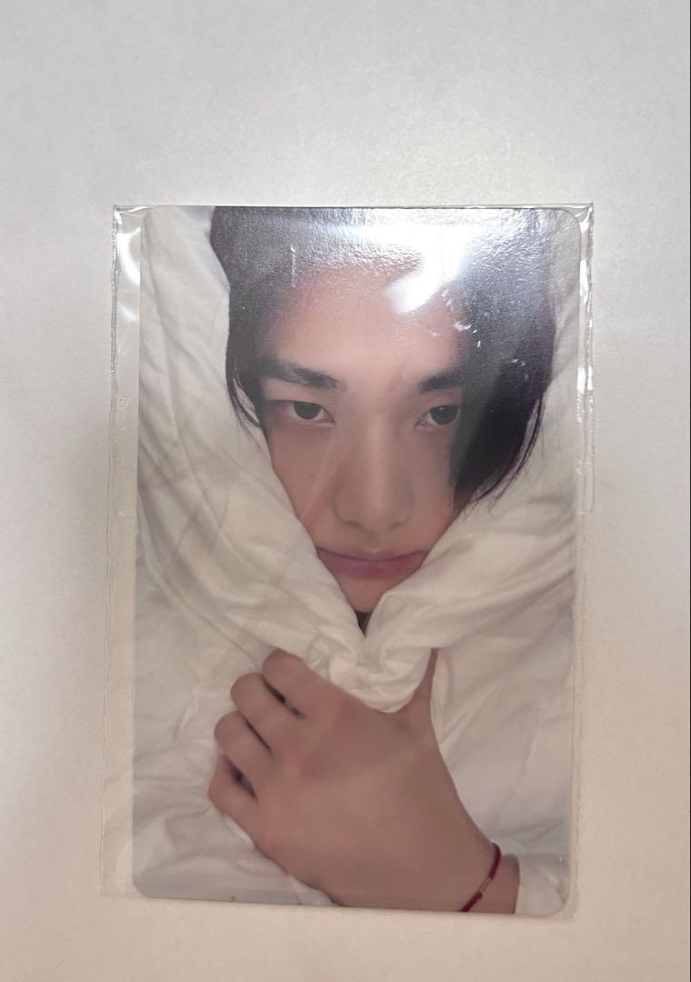 

[USED] Stray Kids Hyunjin HOP JYP shop bonus trading card