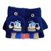 Children's Half-finger Flip Digger Cartoon Knitted Gloves Boy's Split-finger Cute Child Student Writing To Keep Five Fingers Warm
