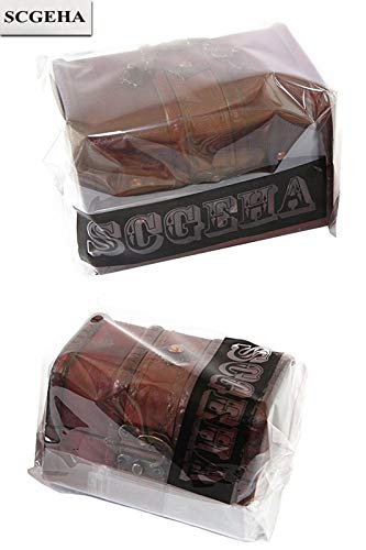 [SCGEHA] Antique-Style Pirate Treasure Chest, Treasure Box, Gold Coins, Hidden Treasure, Gold Coin Treasure Chest, Filled with Gold Coins! (Large Trea