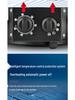 Compact High-Power Industrial Fan Heater for Rapid Heating, Ideal for Home, Breeding Farms, and Desktops.