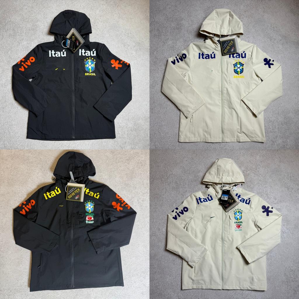 Nema Has the Same Brazilian Trench Coat, Football Jersey, Jacket, Windproof and Waterproof Sports Football Training Jersey.