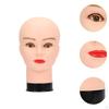 Glatze Mannequin Kopf Make-Up Puppe Freistehende Robuste Perücke Display Puppe für Schal Salon
