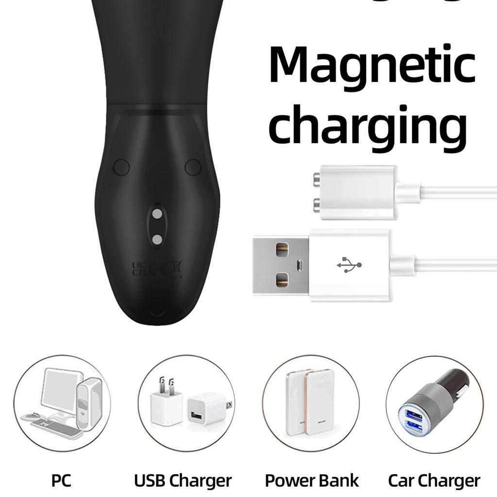 Male Penis Vibrator Vibration & Rotating 360° Wrapped Penis Trainer Glans Stimulator Male Vibrator Stroker Male Sex Toys for Men