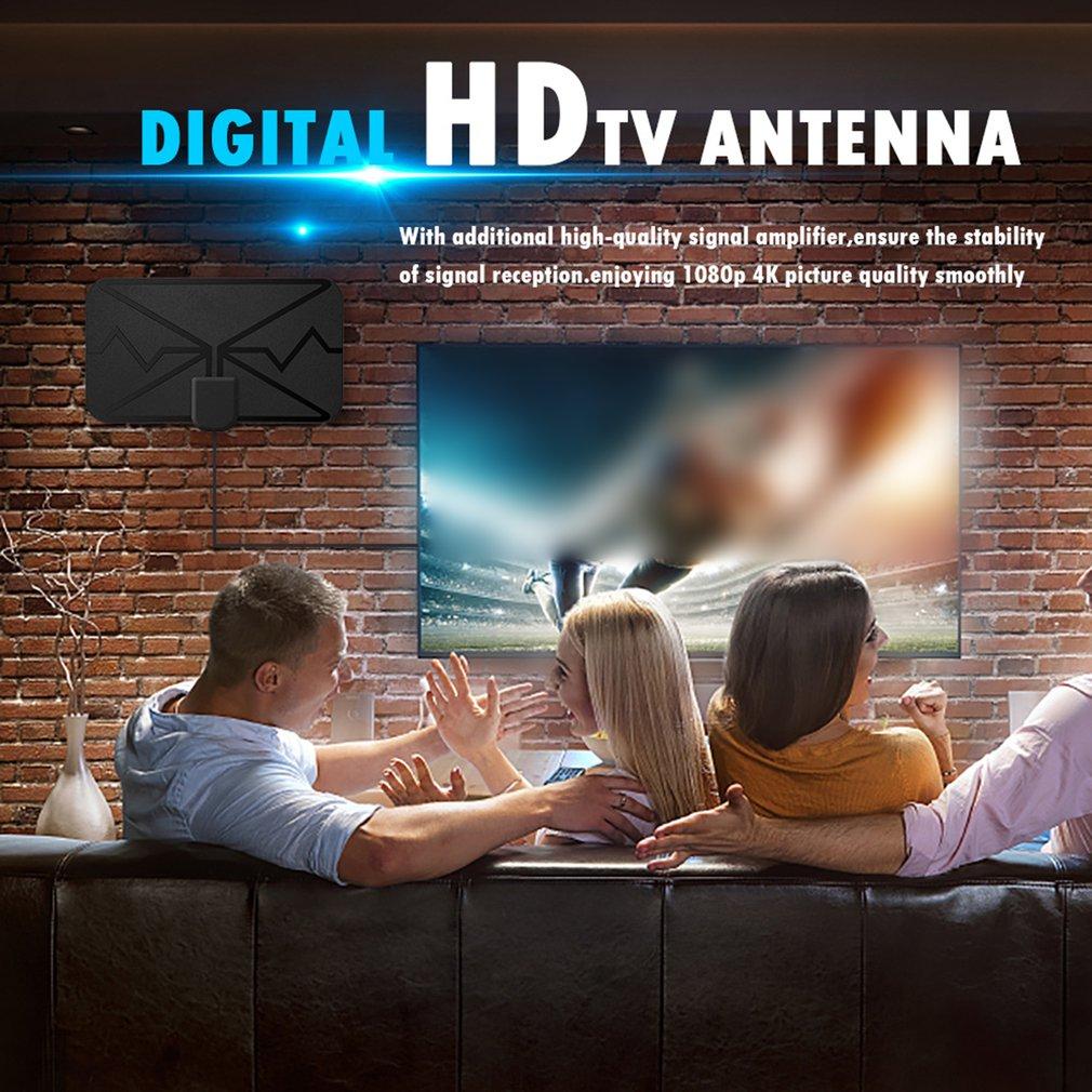 3600 Miles Indoor Digital TV Antenna 1080P HDTV Antennas Aerial DVB-T2 Local Channel Broadcast Receiver Support 4K UHD Wholesale