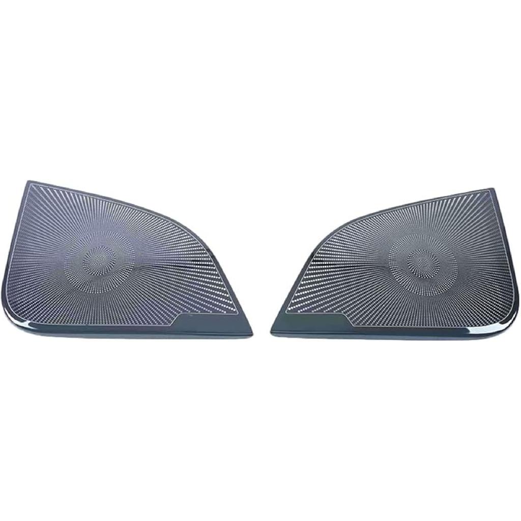Compatible with Tesla Model Y 2021 2022 Interior Trim Car Audio Speaker Cover Sticker Door Loudspeaker Cover Under Seat Outlet Vent Trim (Color :