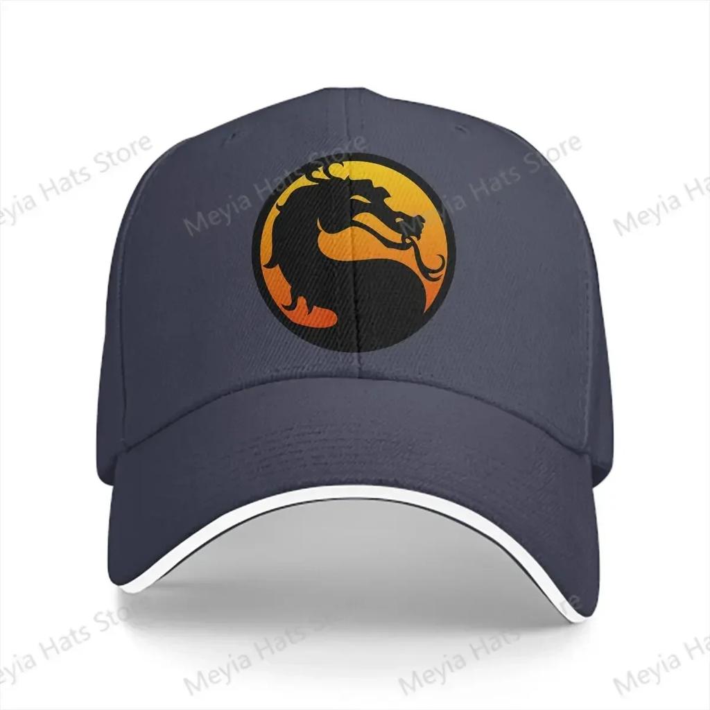 Dragon Classic Unisex Baseball Caps Peaked Cap Sun Shade Sunprotection Hat Mortal Kombat