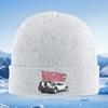 Back Future DeLorean automobile design artwork Men Women Unisex Knitted Hat Beanie Pullover Cap Winter Thermal Warm Christmas Ou