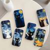 V-Van Gogh Lustige Ca Handyhülle Für Samsung S25,S24,S21,S22,S23,S30,Ultra,S20,Plus,Fe,Note,10,9,5G Schwarze Hülle