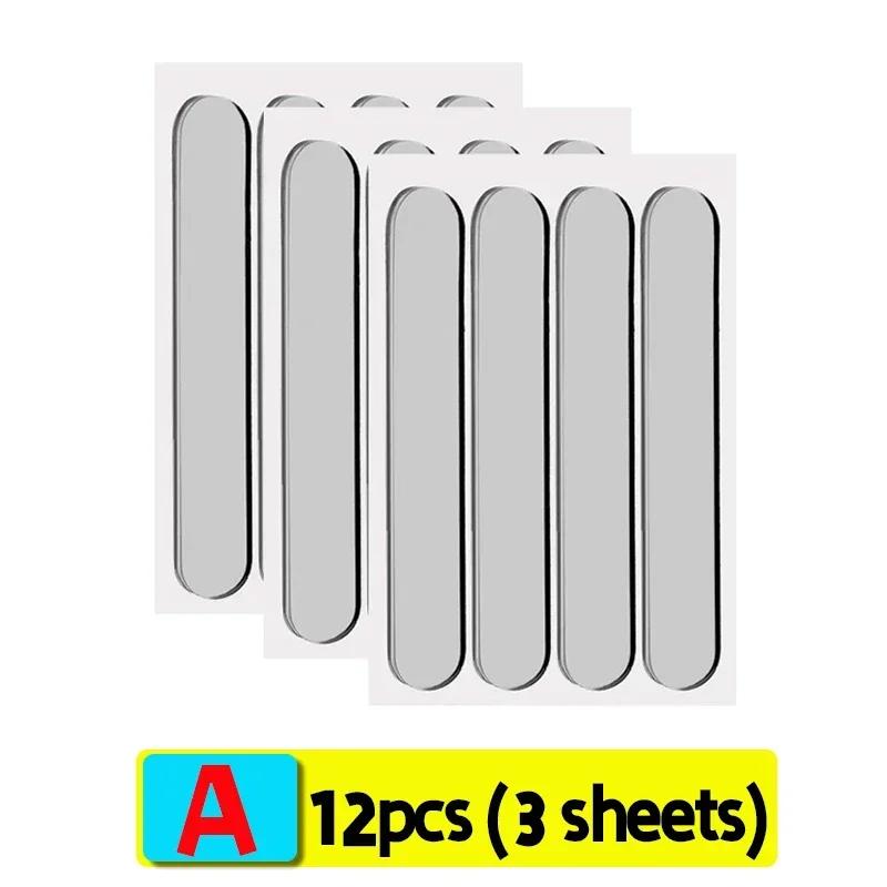 Transparent Self-Adhesive Door Stop Strips Silicone Cabinet Bumpers Furniture Drawer Anti-collision Seal Tape Wall Protector Pad