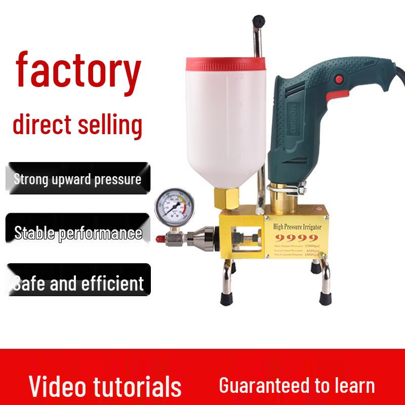 High-Pressure Polyurethane Grouting Machine for Waterproof Leak Repair