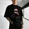 Jujutsu Kaisen Gojo Satoru Unisex Pure Cotton T-shirt 2026 Summer Hot Anime Print Round Neck Men Women Short Sleeved Top