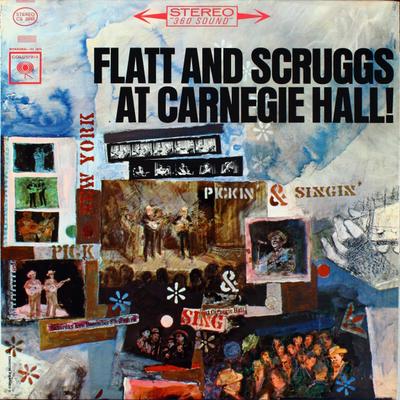 LP Record FLATT & SCRUGGS - At Carnegie Hall CS8845 COLUMBIA 1963 US Country Used