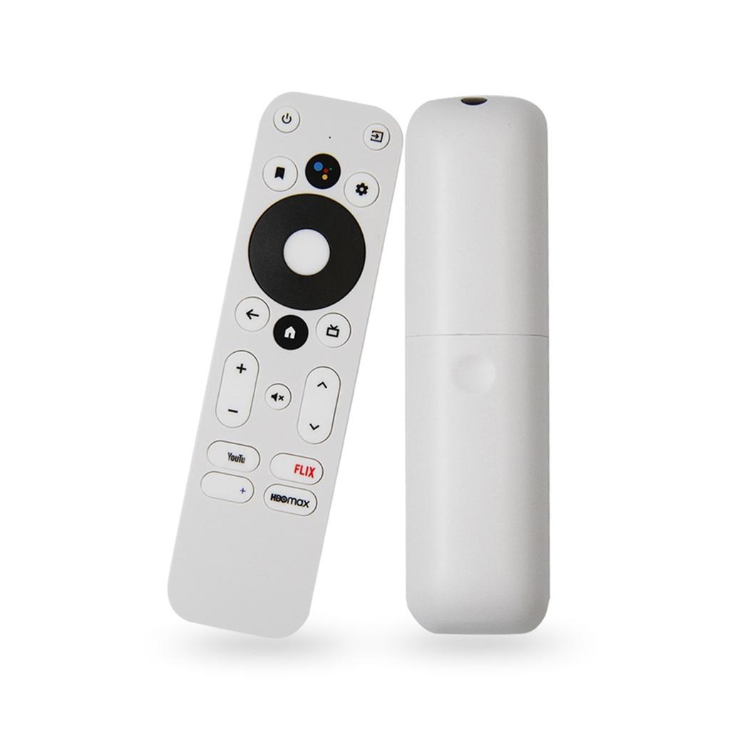 AA58 Replace Voice Remote Control for MECOOL KM2 KM2 PLUS ONN Android 4K UHD TV Box Bluetooth Voice Remote White