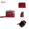 Mini Wallet Pu Leather Zipper Coin Purse With Antitheft Design For Women